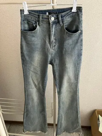 POMME d'amour 부츠컷 데님 xs