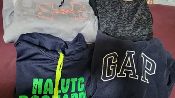 언더아머 GAP 트레이닝복 4세트