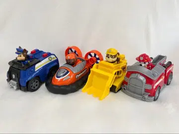 패트롤 완구 자동차 4대 세트