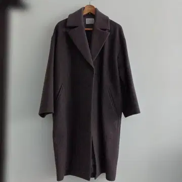 IENA 다크 그레이 오버 사이즈 롱 코트 컨디션 최상 36