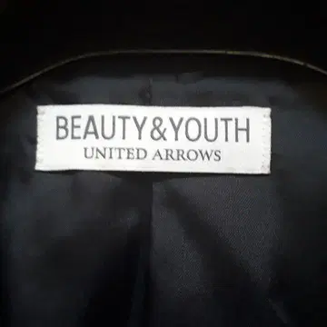 BEAUTY&YOUTH 네이비 체스터 코트