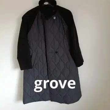 가격 인하 grove 컨디션 최상 롱 코트 블랙 M