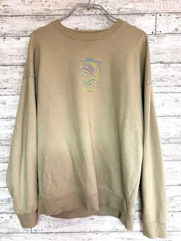 BEAMS HEART 베이지 자수 트레이닝복 TALE