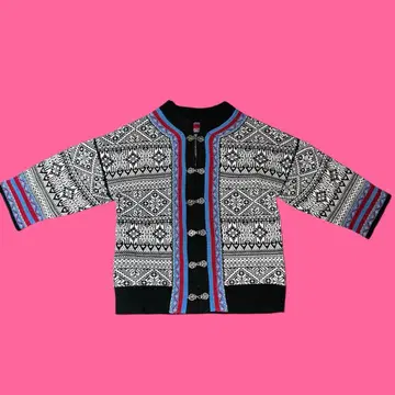 차이나풍 니트 코트 가디건