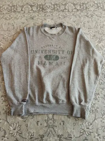 Jansport 90s 유니버시티 오브 하와이 스웨트 셔츠 S