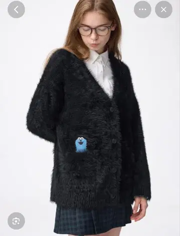 [ 새상품급 ] GU 콜라보 퍼펫 순순 가디건 XL 사이즈