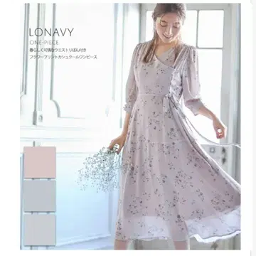 lonavy 플라워 프린트 카슈쿨 원피스 tocco