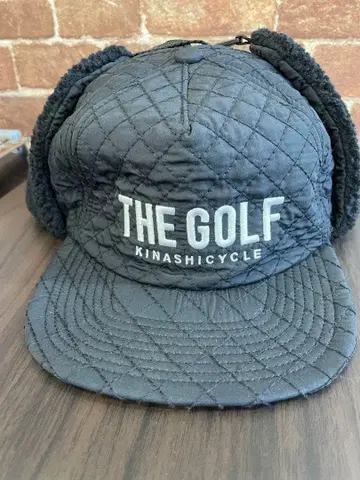 KINASHI CYCLE 퀼팅 캡 블랙