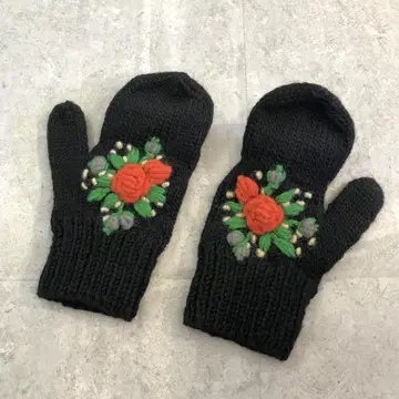 mag.by c 마그바이시 네팔제 울 100% 손뜨개질 미튼