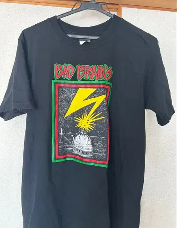 BAD BRAINS 그래픽 T셔츠 블랙 L