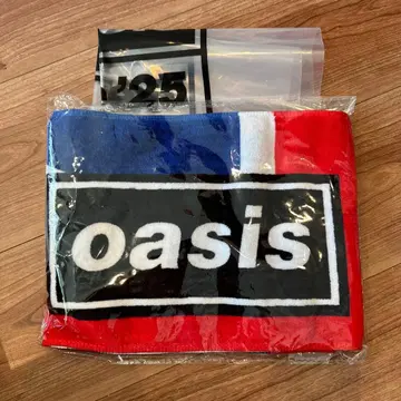 미사용 미개봉 oasis live'25 머플러 타월 오아시스