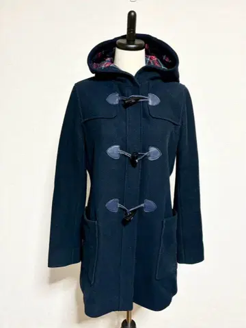 m947 BROOKS BROTHERS 네이비 더플 코트 후드 부착 6