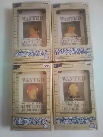 원피스 수배서 메탈 홀더