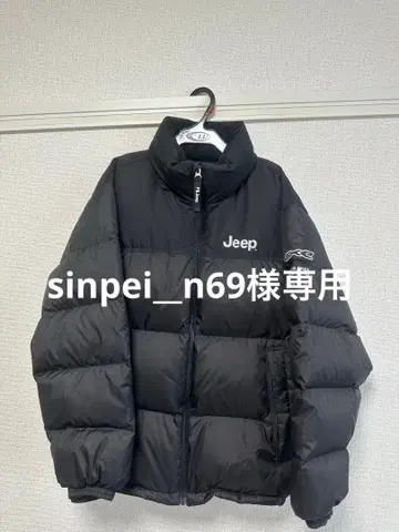Jeep 블랙 다운 자켓
