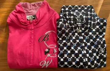 Black&White 골프웨어 여성용 2장 세트