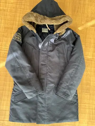 STUDIO D'ARTISAN 모즈 코트 네이비 40 사이즈