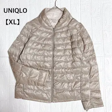 유니클로 울트라 라이트 다운 자켓 XL 베이지