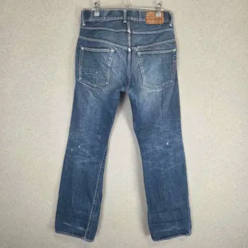 레어 ANACHRONORM W32 빨간색 귀 262 스트레이트 데님