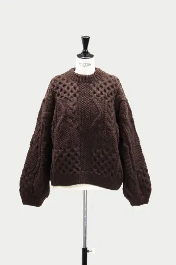 [ MACHATT ] 완판템 케이블 핸드 니트