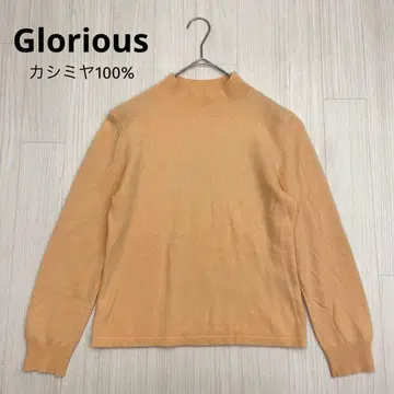 Glorious 글로리어스 캐시미어 모크넥 니트 스웨터 M