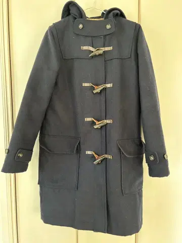 Kastane 네이비 더플 코트