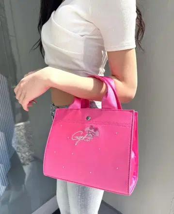 GYDA 멜로크로 콜라보 백 핑크