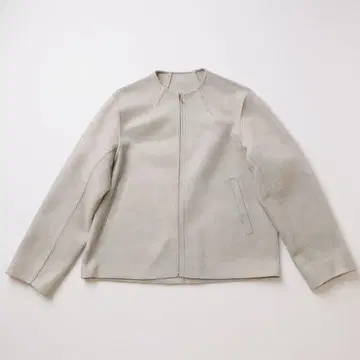 [새상품급] 23구 울 리버 숏 블루종 라이트 그린 38 M