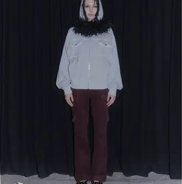 abeundmoer STUDS CORDUROY PANTS