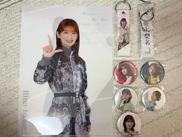 사쿠라자카46 이노우에 리나 캔뱃지 굿즈 로손 키링 묶음 세트