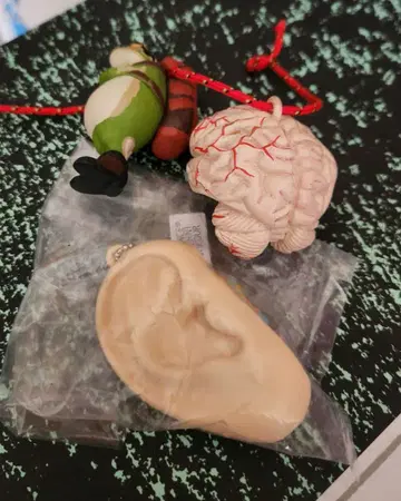 캡슐 토이 세트 뇌 귀 캐릭터