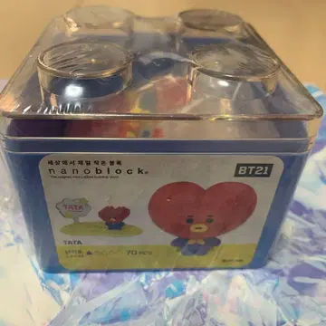 [ 새상품 ] 미개봉 BTS BT21 TATA 나노 블록 70 피스 레고
