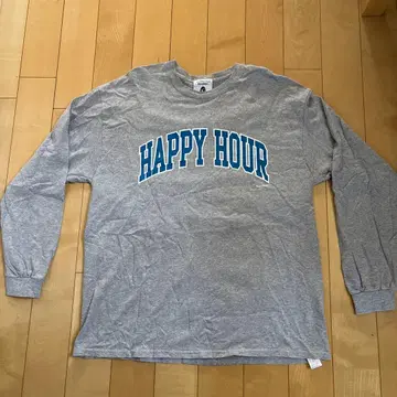 TACOMA FUJI RECORDS HAPPY HOUR 롱T XL