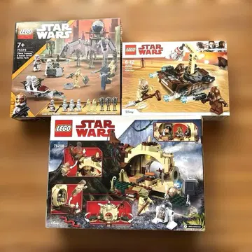레고 스타 워즈 4점 묶음 판매 LEGO STARWARS