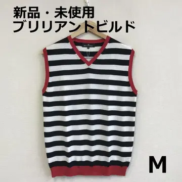 B1205A01 새상품 미사용 브릴리언트 빌드 골프 V넥 베스트