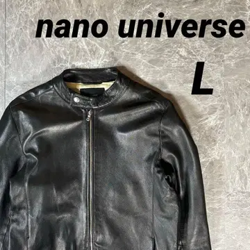 새상품급 나노 유니버스 싱글 라이더 자켓 [ L ] 양가죽