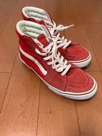 vans SK8-HI DX 레드 27cm 클래식 커스텀