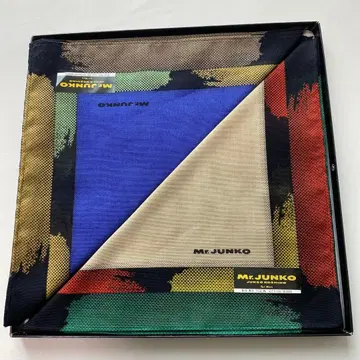 [미사용 새상품] Mr. JUNKO 컬러풀 손수건 3장 세트