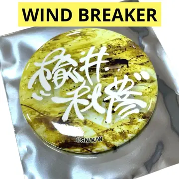 WIND BREAKER 캔 배지