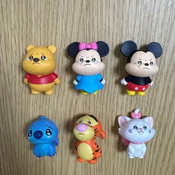 [디즈니] 울지 않는 몽 피규어 6개 세트 [그 하나 그 둘]