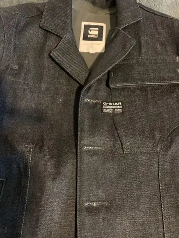 지스타 로우 다크 데님 자켓