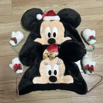 미키 미니 크리스마스 모자