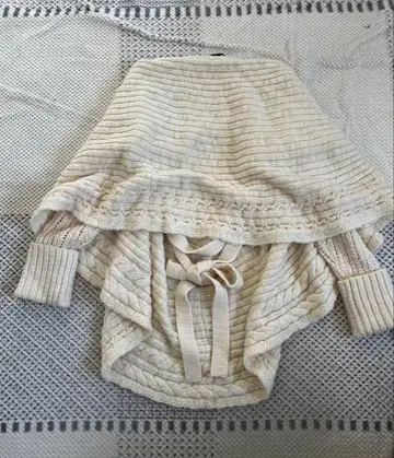 TOMMY HILFIGER 타미힐피거 가디건 판초 S