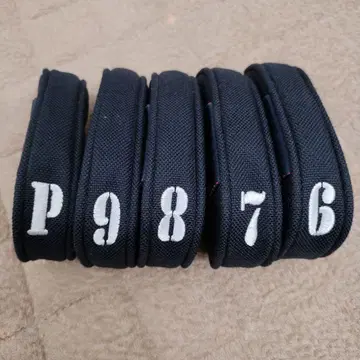 새상품급 아이언용 커버 브리핑 BRIEFING 5세트 네이비