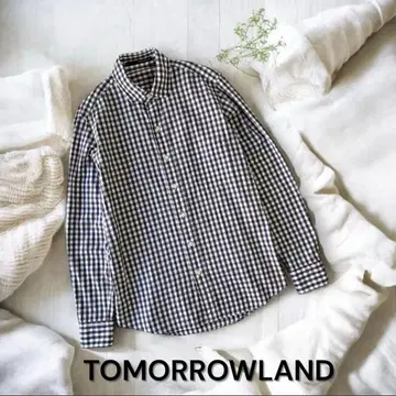 새상품급 TOMORROWLAND 긴팔 셔츠 투모로우랜드 남성용 정품