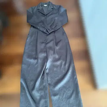 IENA 그레이 긴팔 올인원