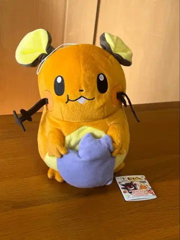 포켓몬스터 썬&문 모구모구타임 큰 봉제 인형 데덴네