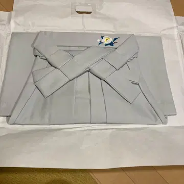 졸업식 하카마 L 사이즈 아이스 그레이