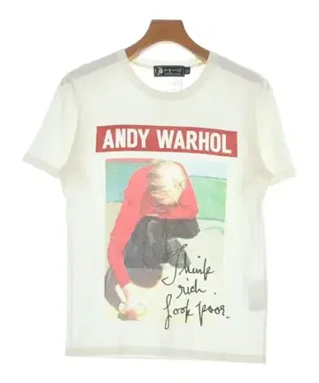 Andy Warhol BY HYSTERIC GLAMOUR 티셔츠 남성용