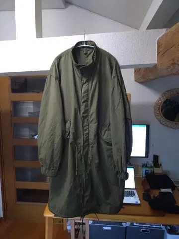 MIDA M65 FISHTAIL COAT OLIVE