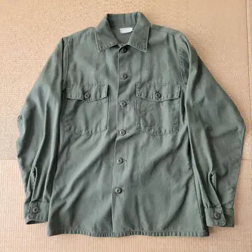 US ARMY OG-107 유틸리티 셔츠 LA.CO.JAIL
